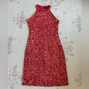 Parker Sequin Cocktail Dress